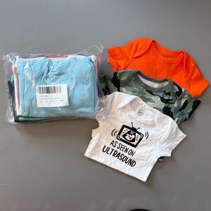 11 NEW Baby Onesies 3 Month